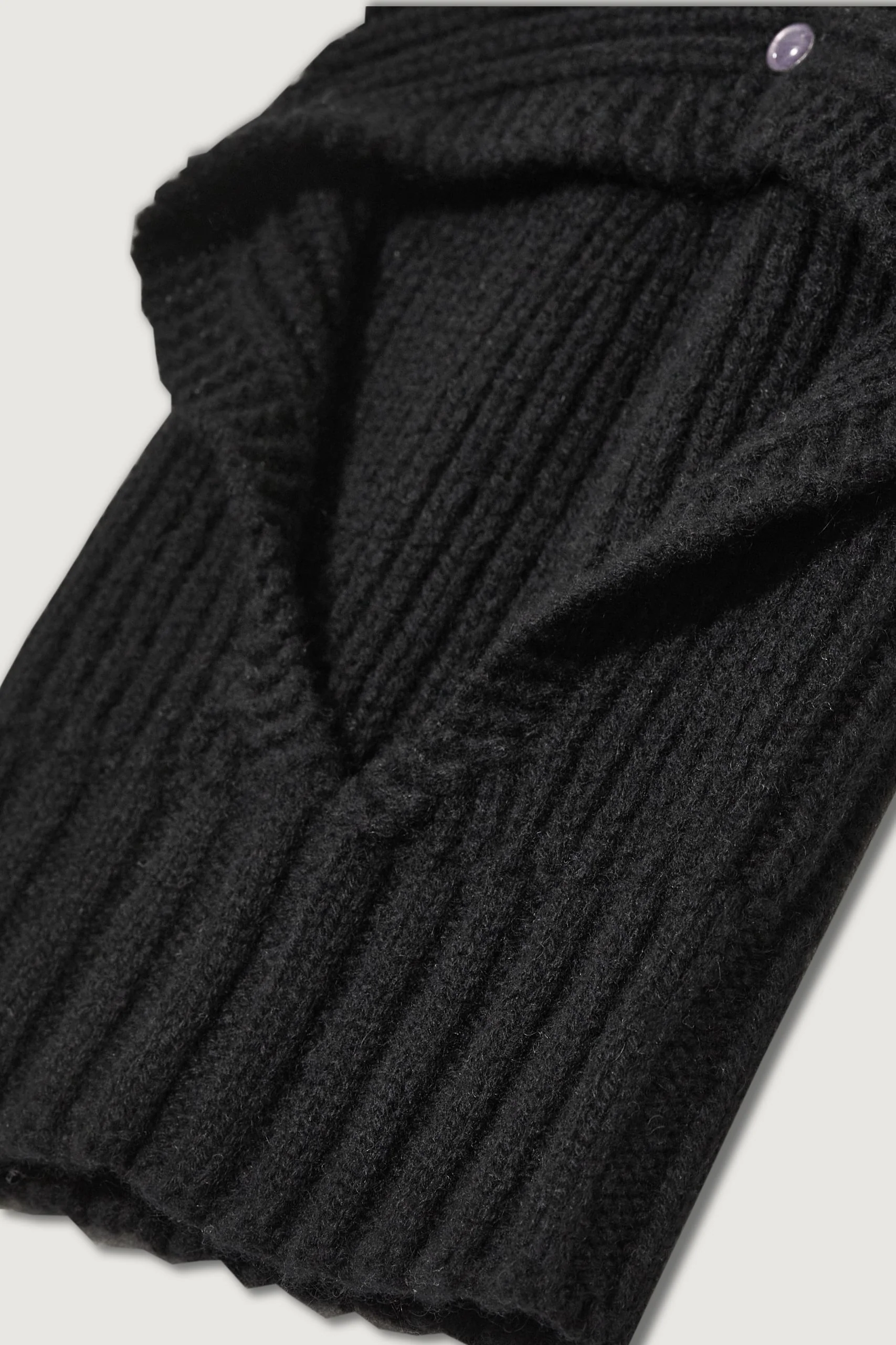 Black Cashmere Balaclava - Image 8