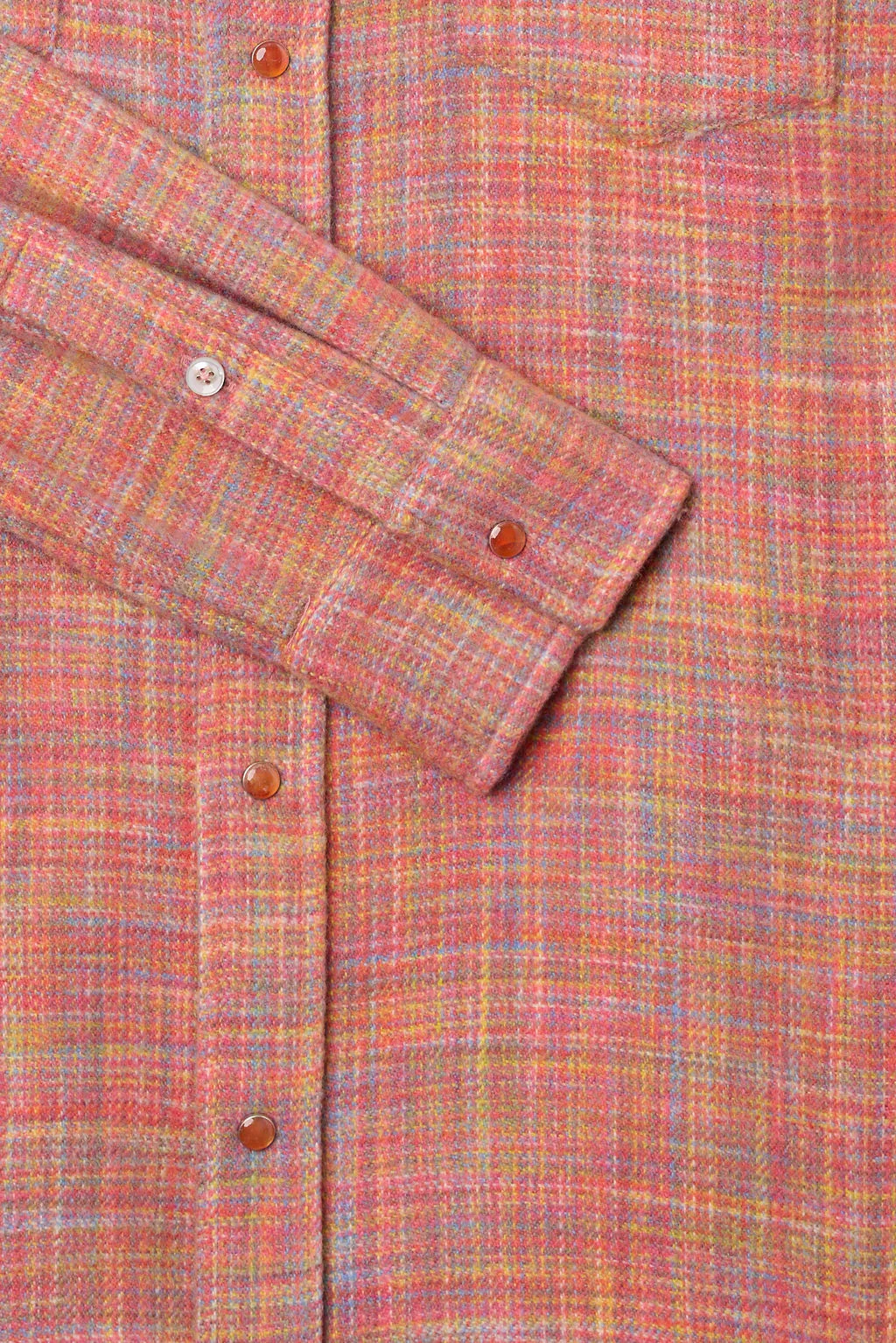Flower Space Dye Cashmere Shirt - Image 3