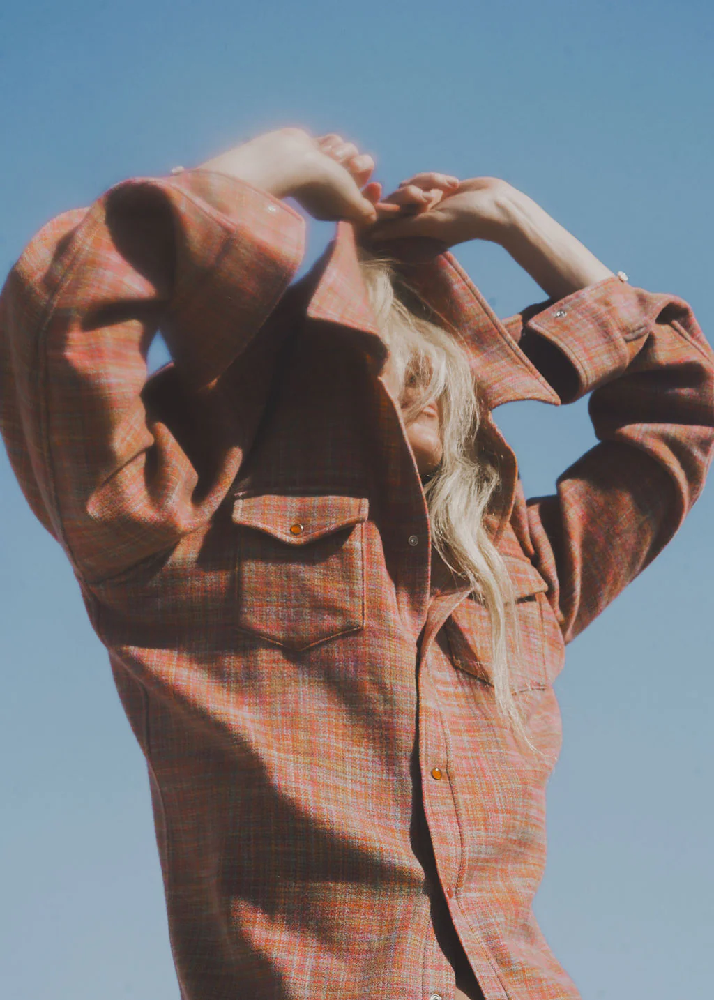 Flower Space Dye Cashmere Shirt - Image 4