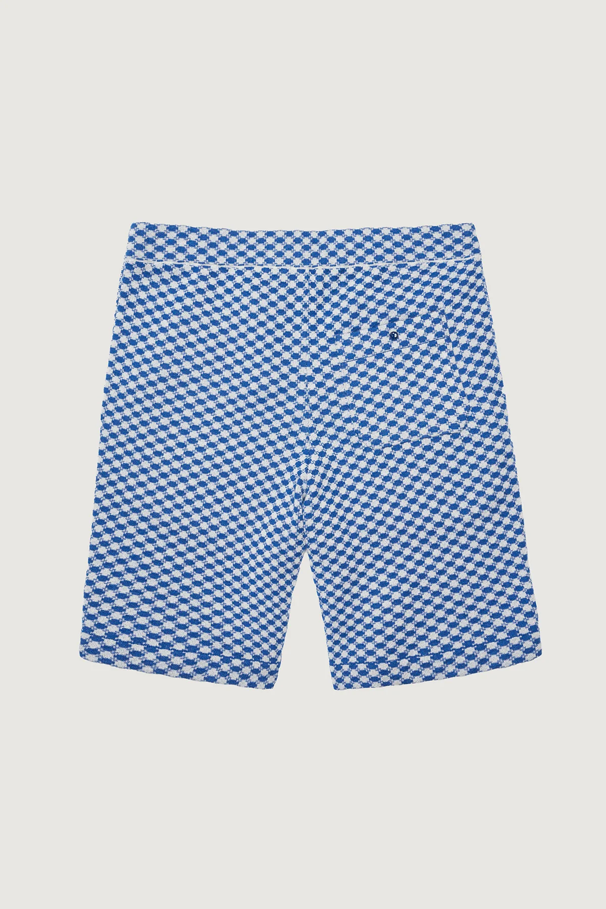 Lapis Dot Cashmere Boat Short - Image 3