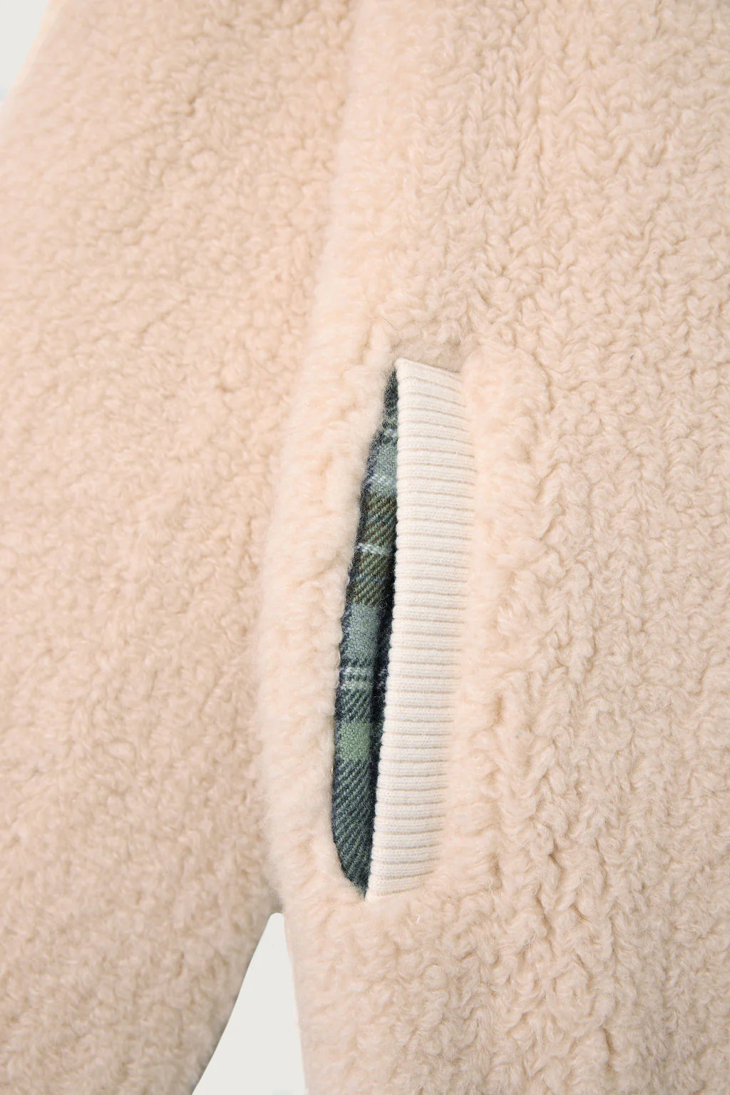 Light Grey Cashmere T-Bird Flight Jacket - Image 4