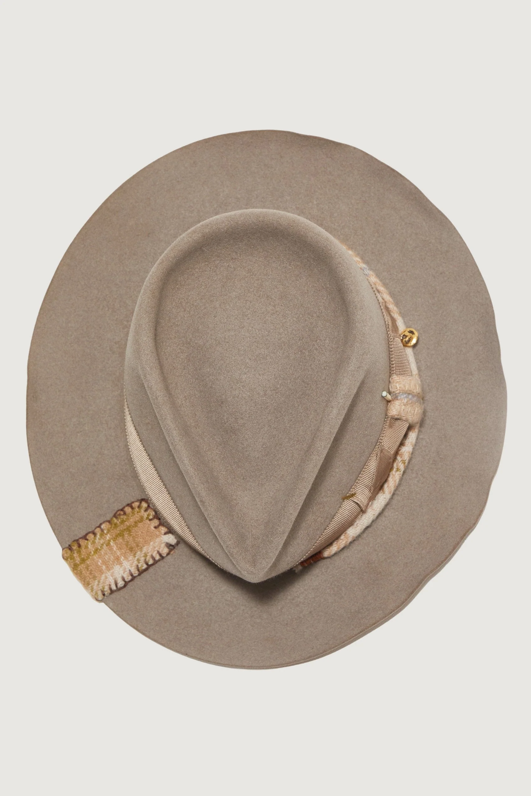 Cashmere Rain Drop Fedora - Image 3