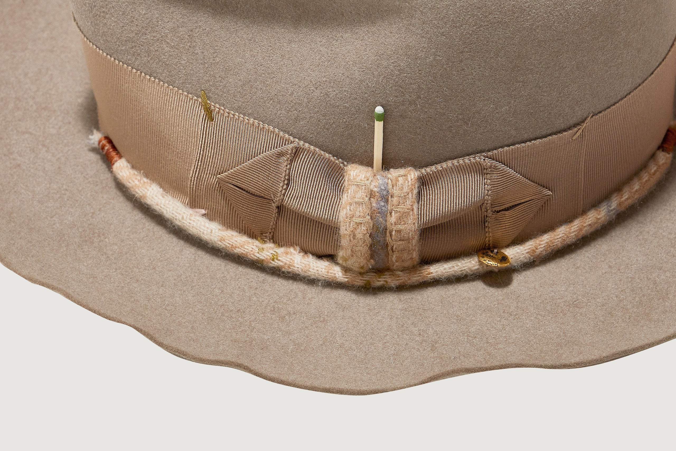 Cashmere Rain Drop Fedora - Image 5