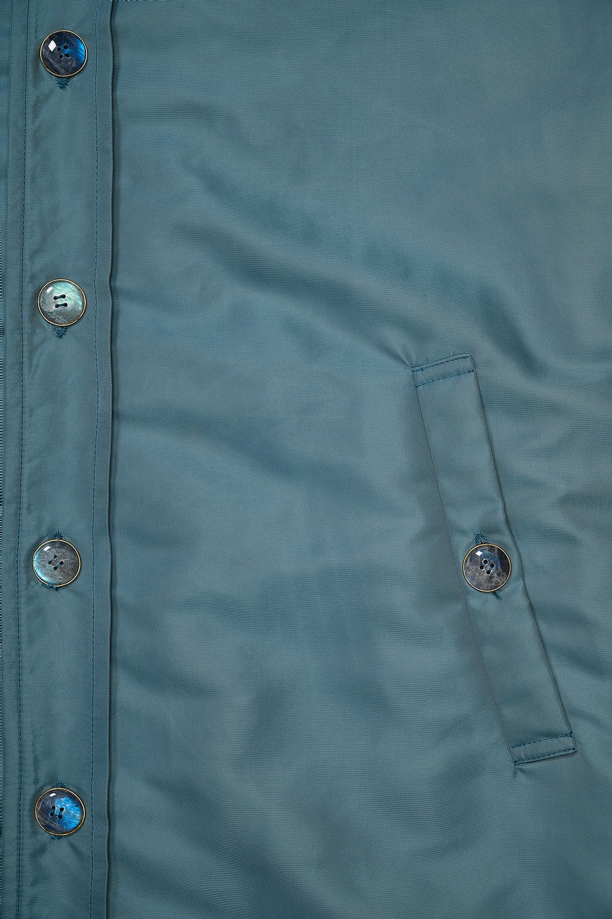 Parachute Cashmere Jacket - Slate - Image 4