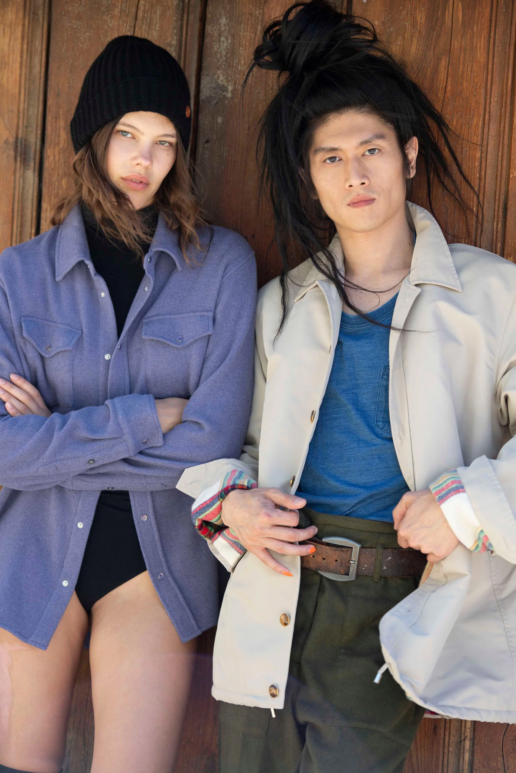 Parachute Cashmere Jacket - Taupe - Image 8