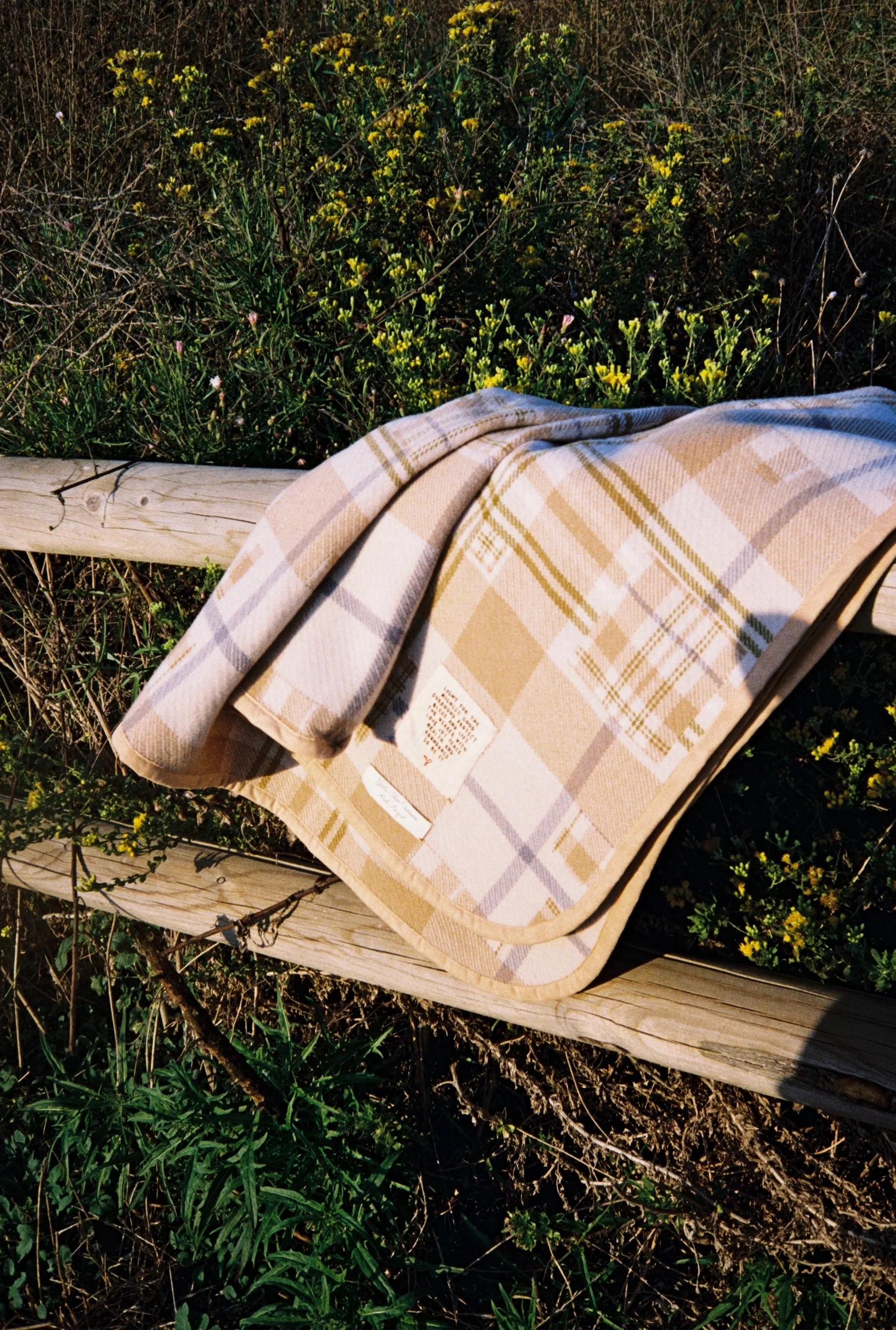 Patchwork Tartan Cashmere Blanket - Image 4