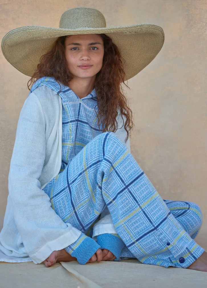 Rain Tartan Knit Cashmere Pant - Image 5