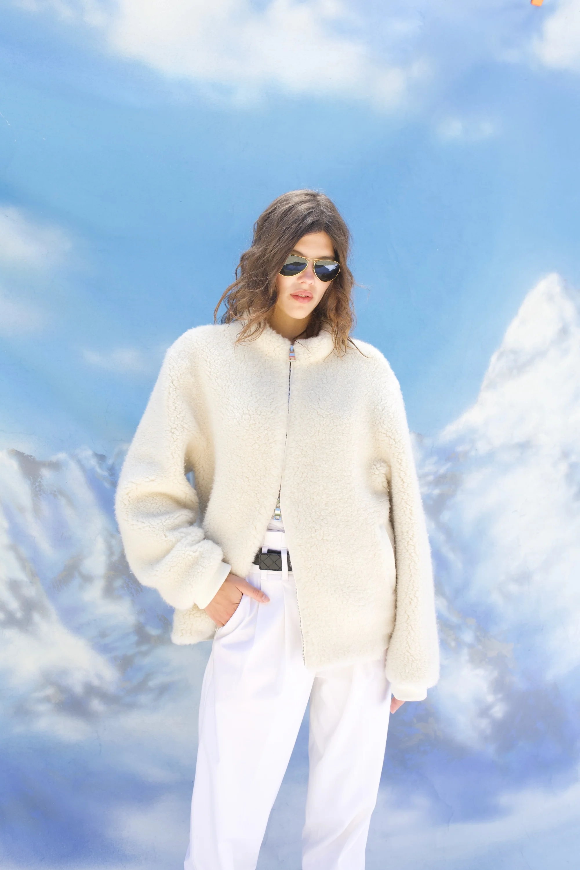 T-Bird Cashmere Flight Jacket - Image 4