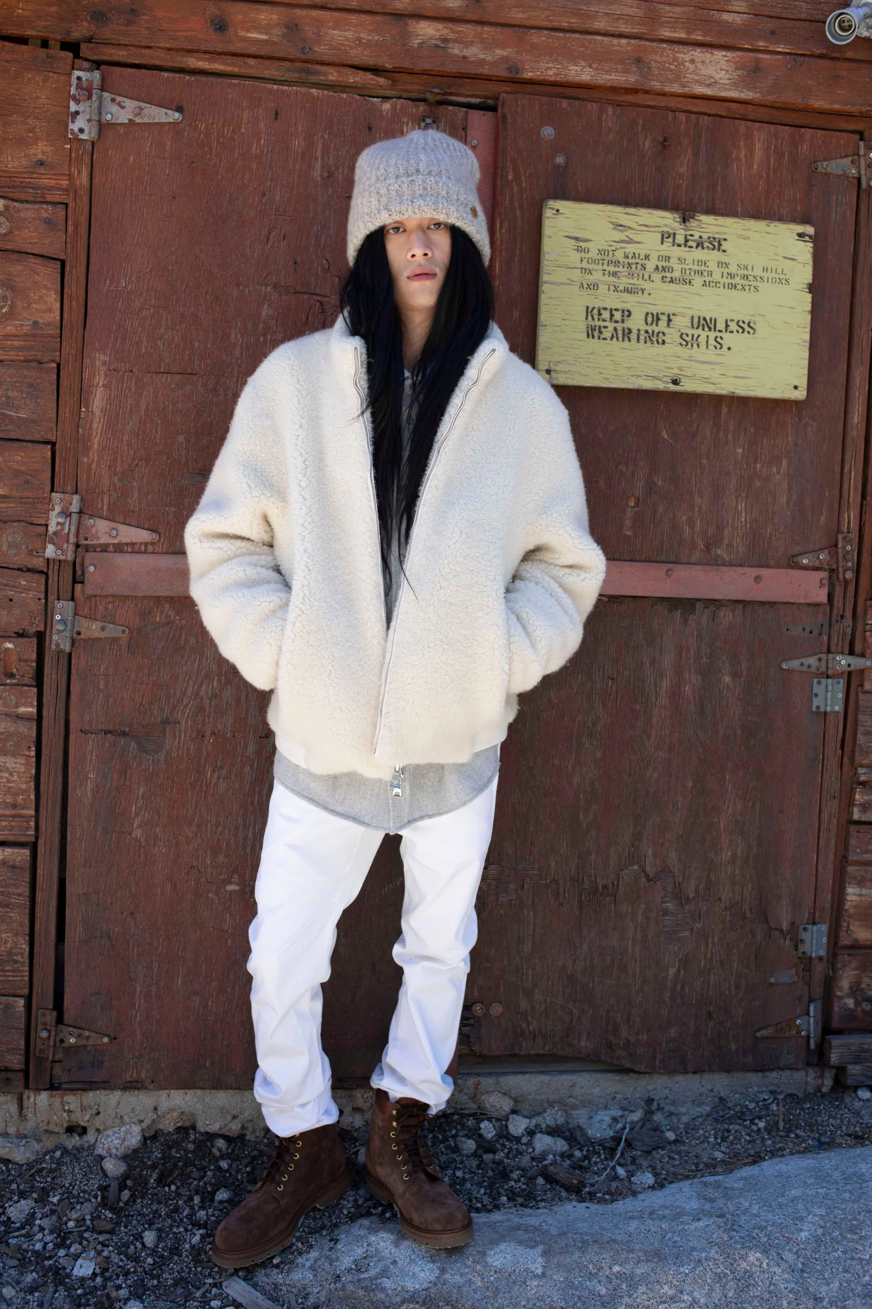 T-Bird Cashmere Flight Jacket - Image 5