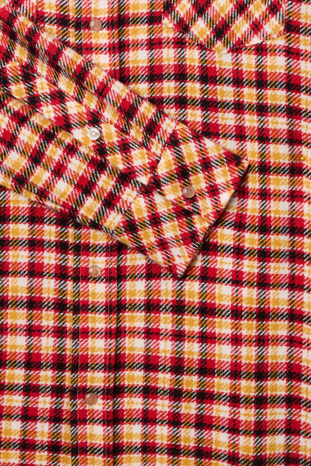 Time Tartan Cashmere Shirt - Image 3